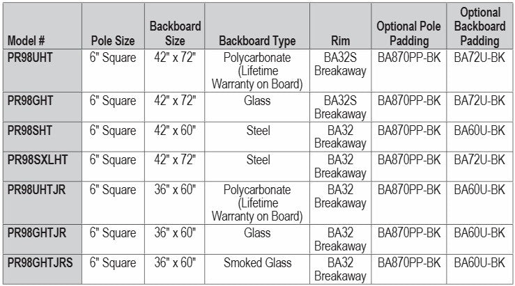 Ultimate HangTime Steel 6" Adjustable Systems