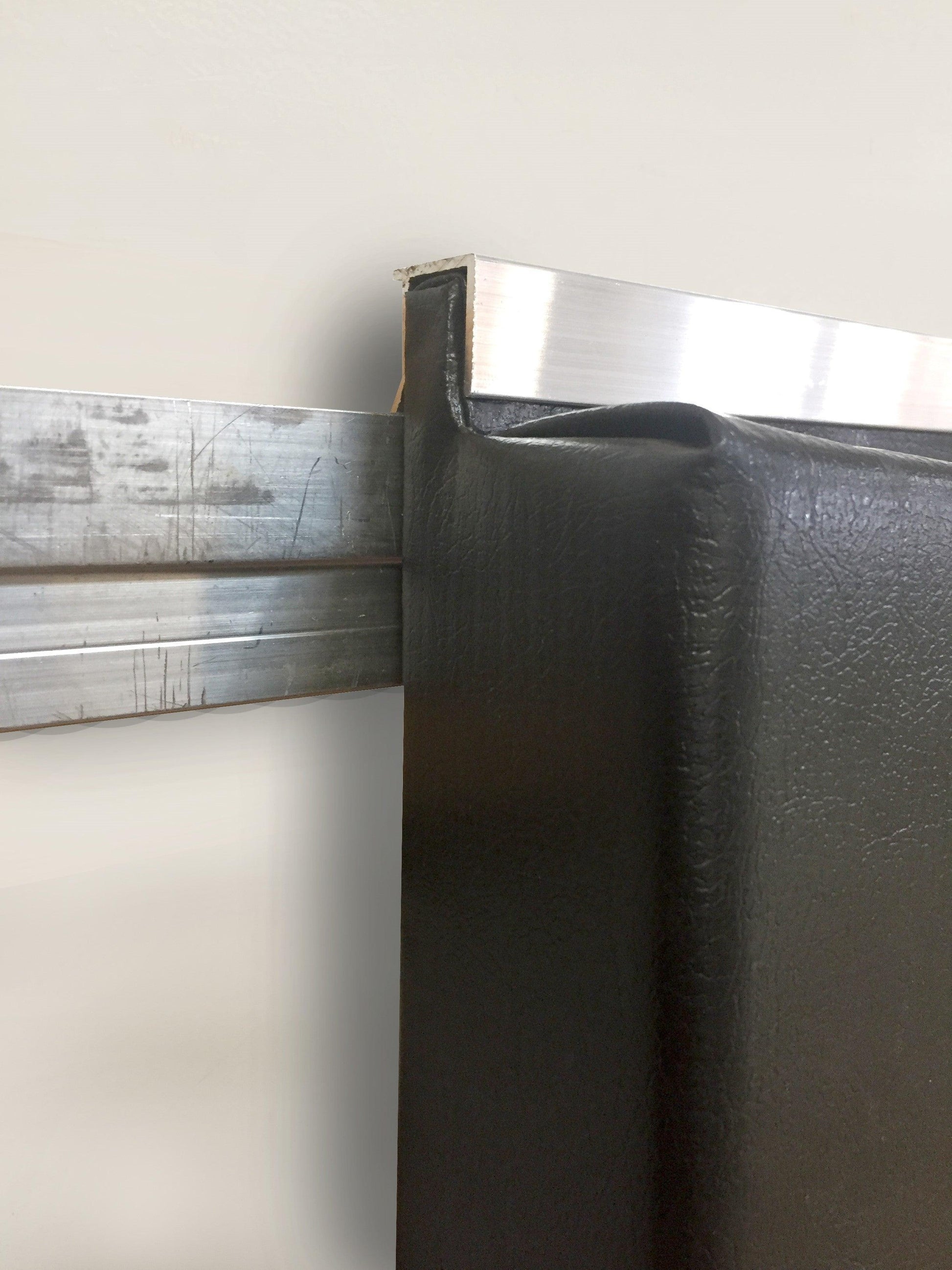 "J" Track Mounting System for Wall Padding - bisoninc