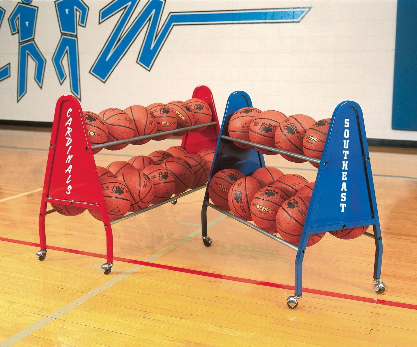12 Ball Heavy Duty Ball Cart. Available in Black, Royal, Scarlet, Silver, Navy and White.