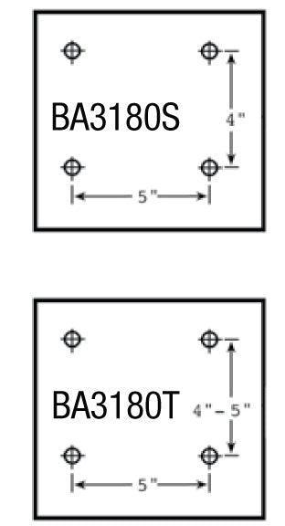 Baseline Collegiate 180° Competition Breakaway Basketball Goal for 42" Boards - bisoninc