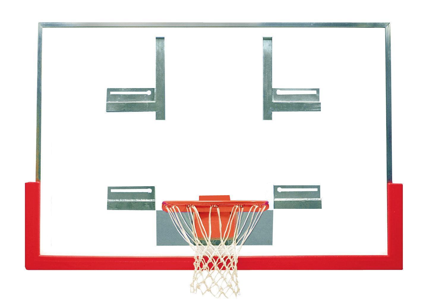 48" x 72" Tall Unbreakable "XL" Glass Competition Conversion Backboard