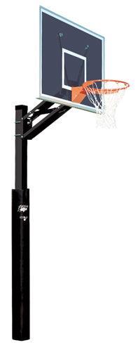 Nighthawk QwikChange 4" Adjustable Basketball System - bisoninc