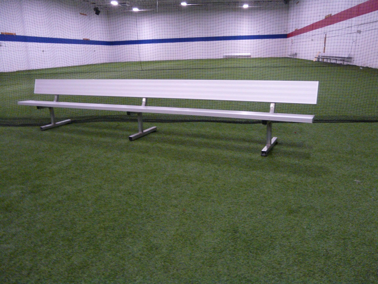Player Bench with Backrest, Fixed or Portable - bisoninc
