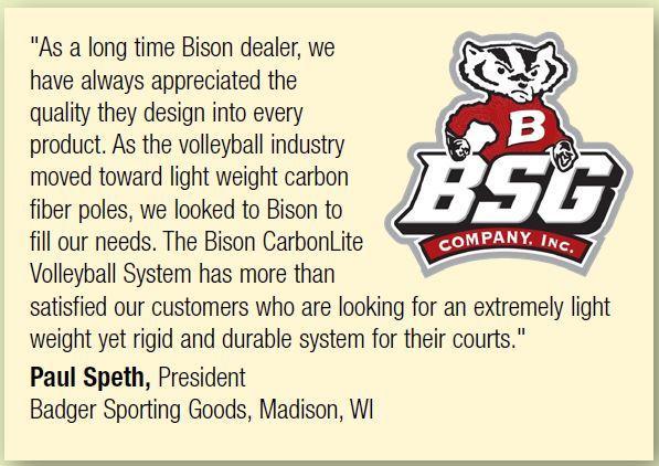 CarbonLite Composite Volleyball System without Padding - bisoninc