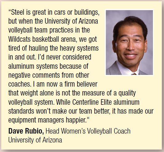 Centerline Elite Aluminum Double Court System - bisoninc