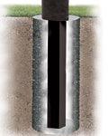 Lottery Pick ZipCrank 4" Adjustable Basketball System - bisoninc