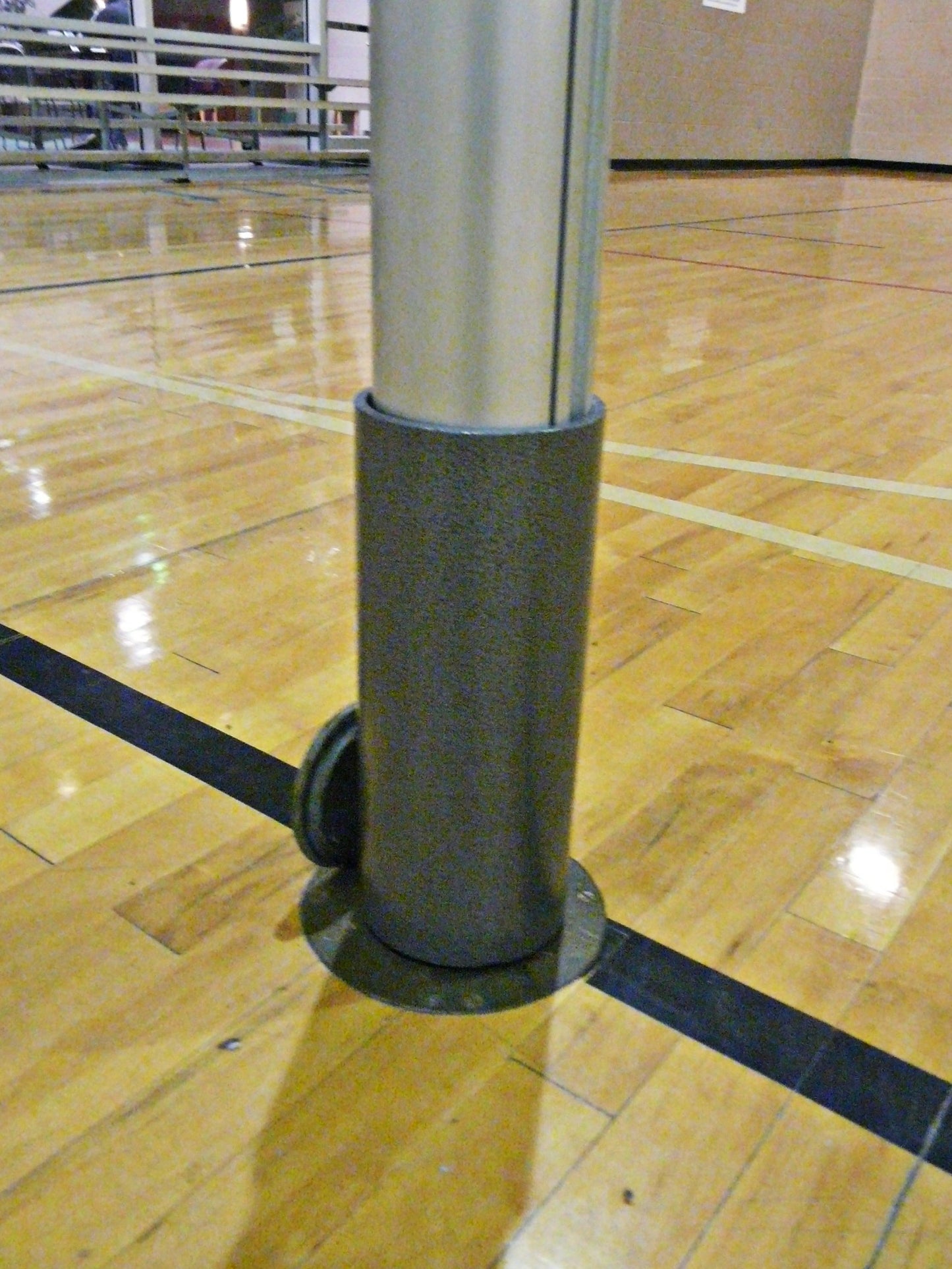 Oversize Volleyball Post Adapters - bisoninc