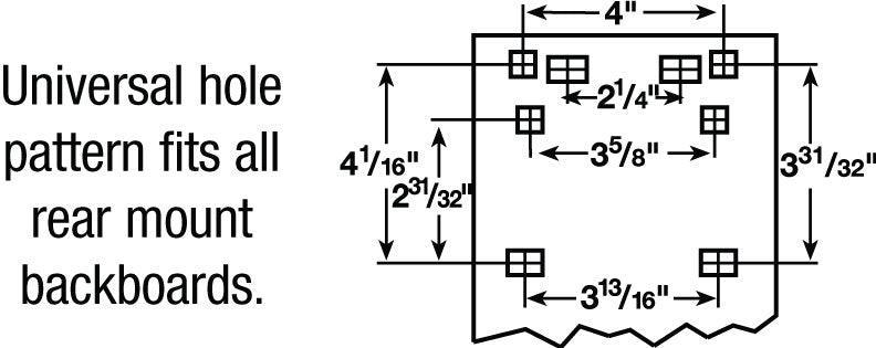 Rear Mount Basketball Super Goal - bisoninc