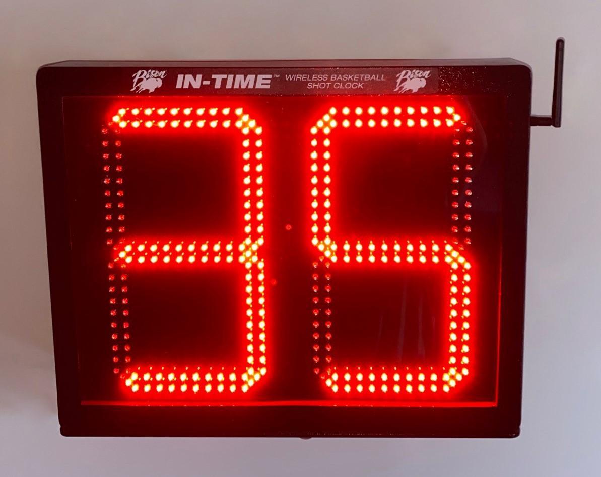 Wireless Shot Clock System Wall Mount Brackets - bisoninc