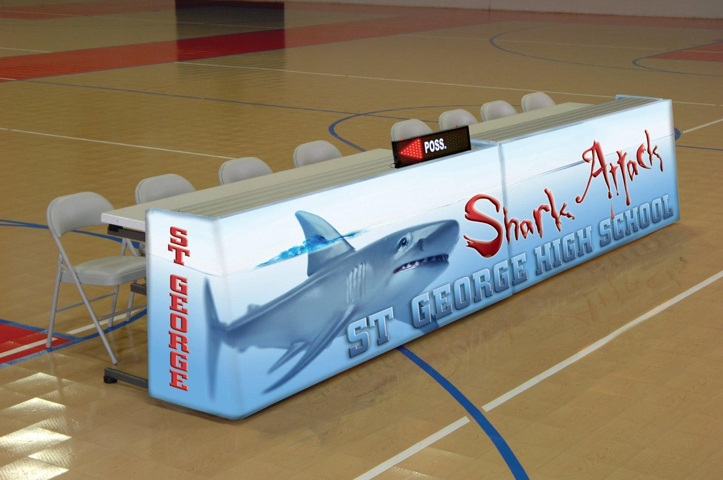 Sport Pride Graphic Scorers Table - bisoninc