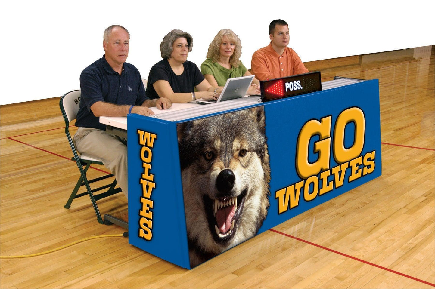 8' Sport Pride Convertible Scorers Table