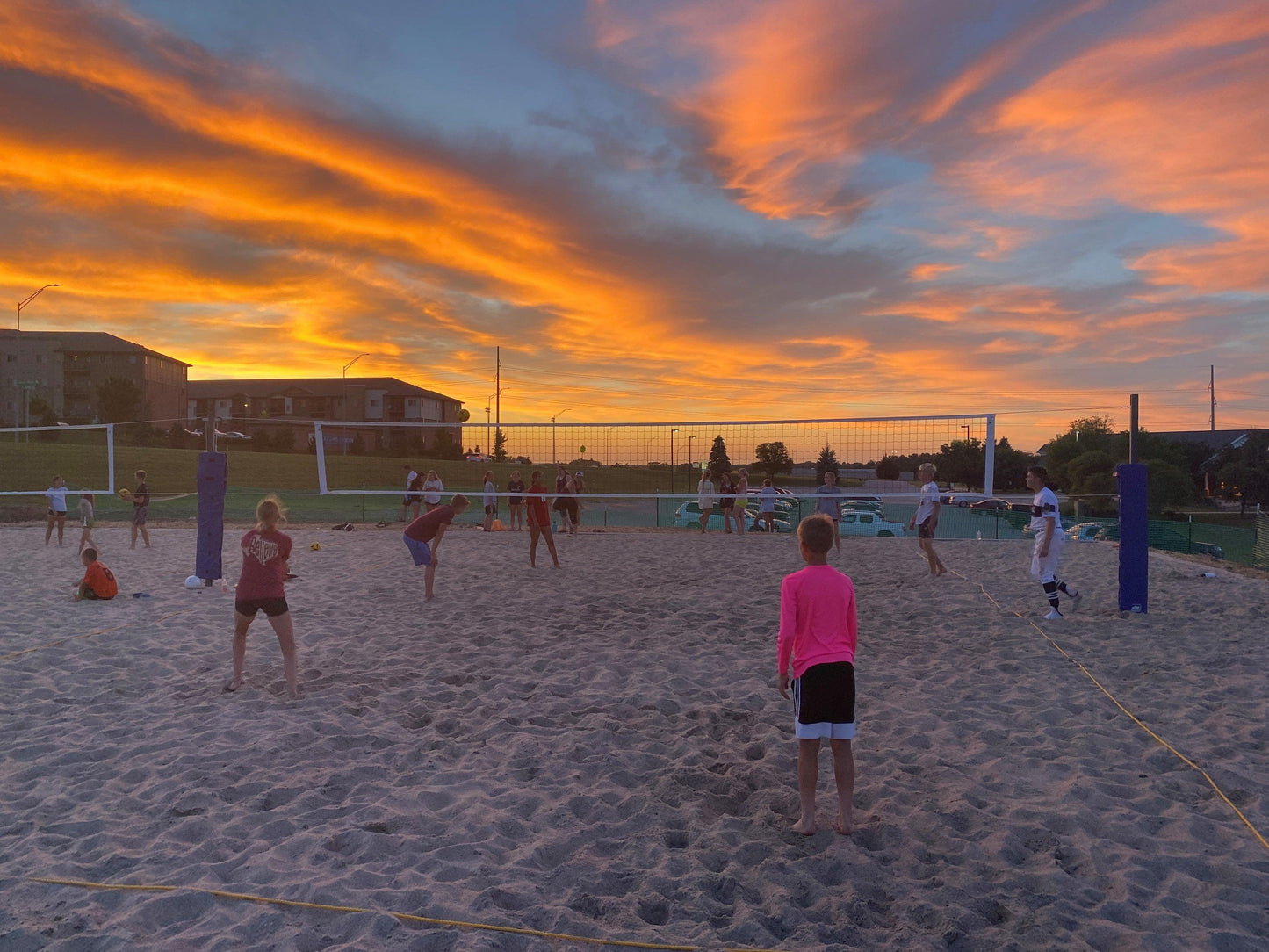 Match Point Competition Outdoor Volleyball Complete System - bisoninc
