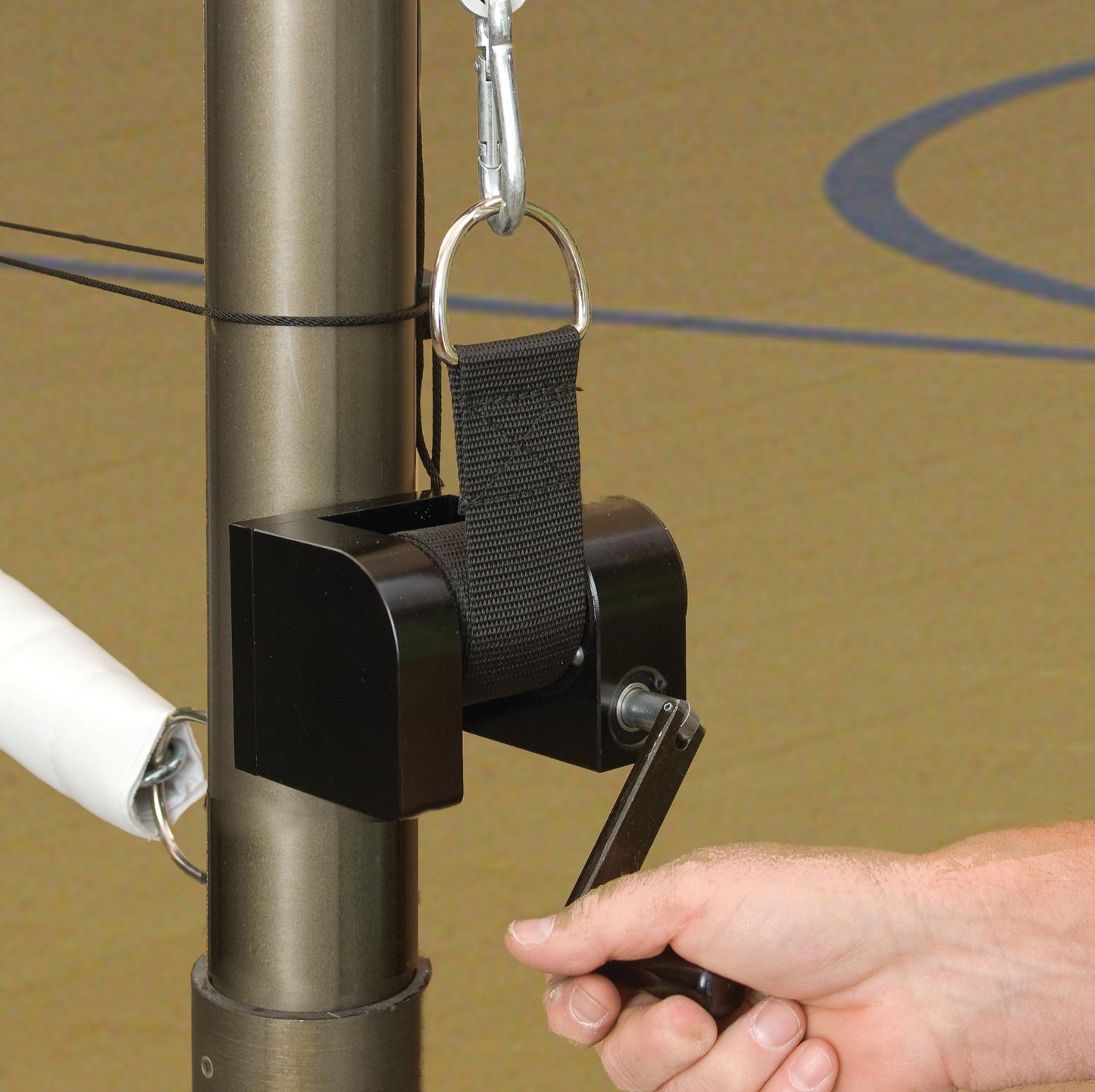Replacement Volleyball Winch for Centerline Systems - bisoninc