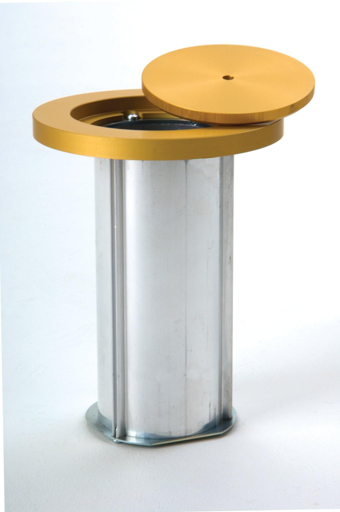 3" Outdoor Tennis Ground Socket/Ground Plate - bisoninc