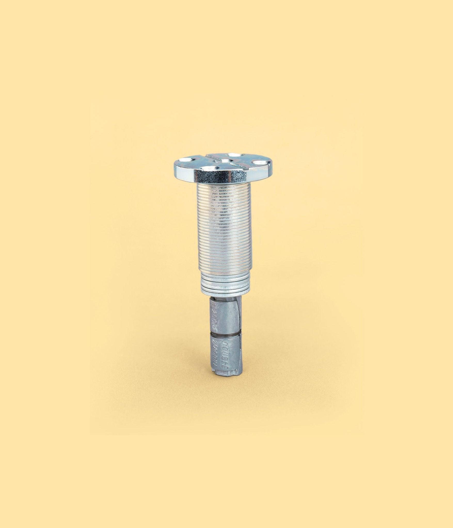 Floating Floor Drill-In Floor Anchor for Portable Volleyball Systems