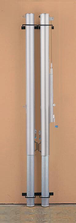 Volleyball Wall Mounted Post Storage Brackets (Set of 2)