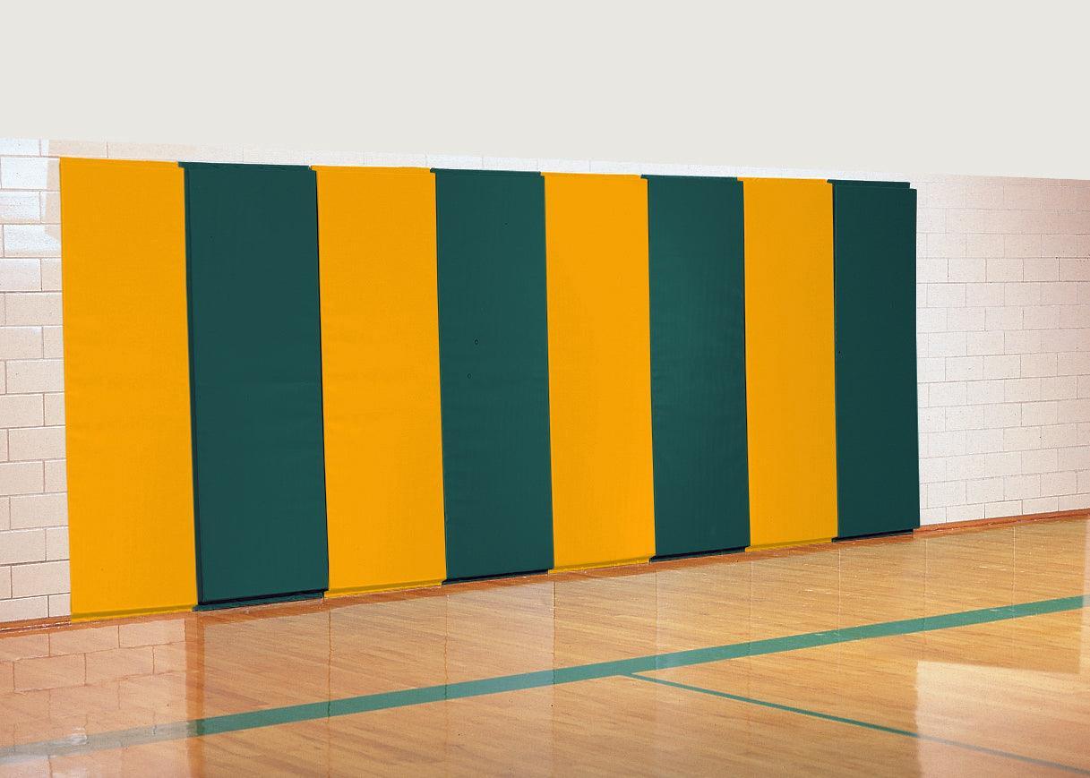Protector™ Solid Color Flange Mount Wall Padding 2′ x 6′ Panel - bisoninc