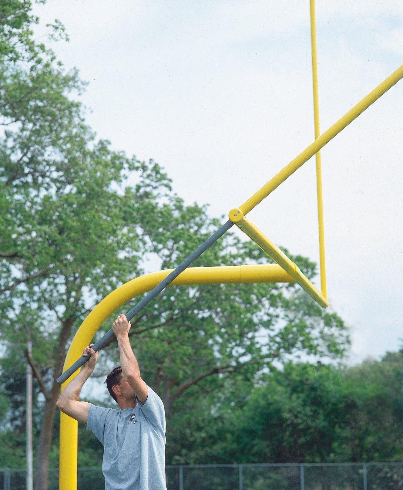 5-9/16" Gooseneck Football Goalposts - bisoninc