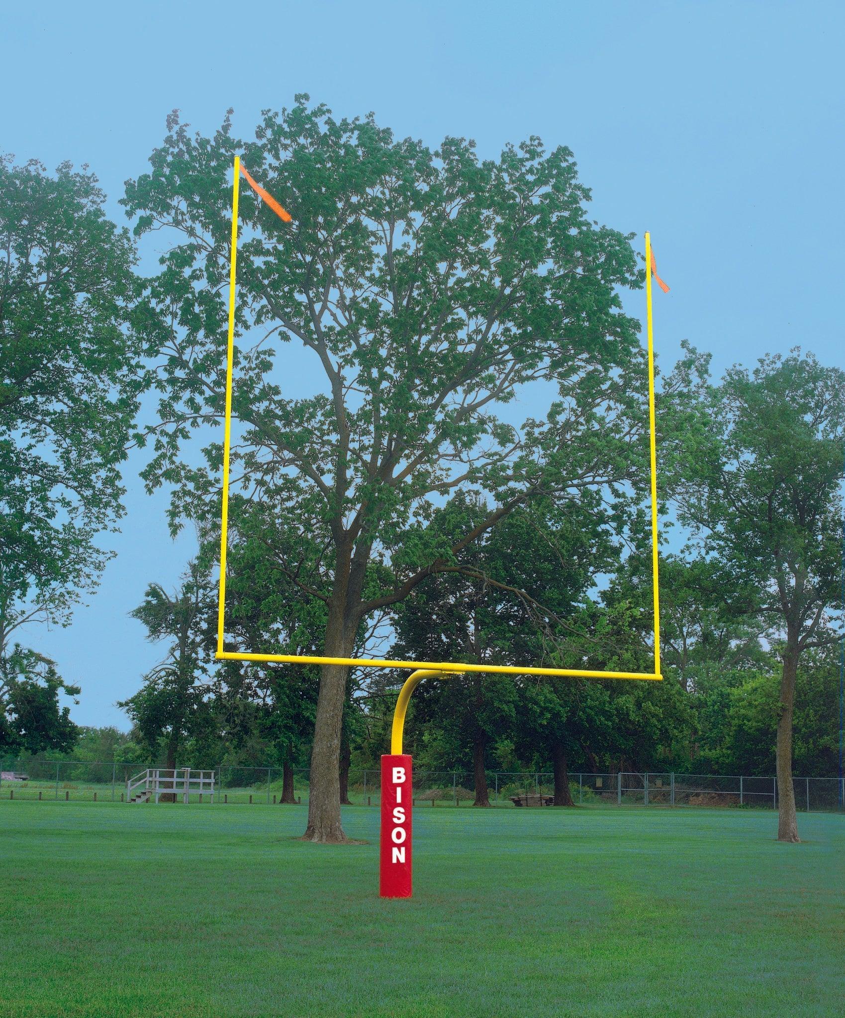 5-9/16" Gooseneck Football Goalposts - bisoninc