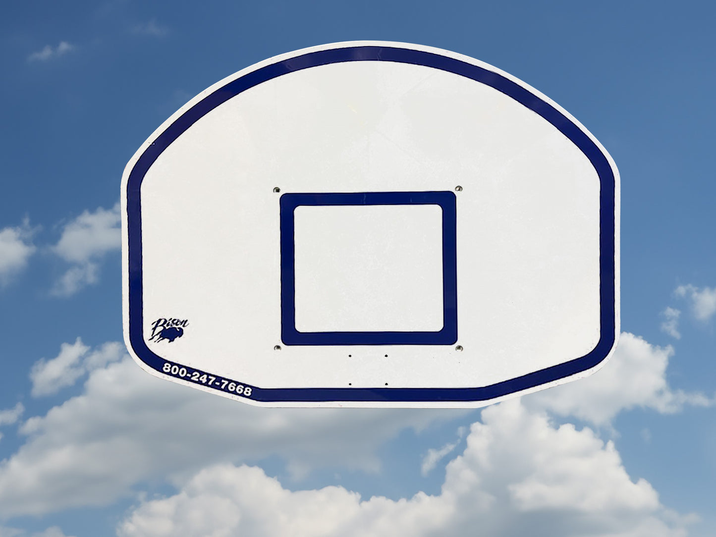 36" x 48" Fan Shaped Molded Graphite Backboard