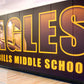 Firewall™ Graphic Hidden Mount Wall Padding 2' x 6' Panel