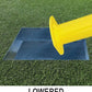 4-1/2" Gooseneck Football High School Goalposts