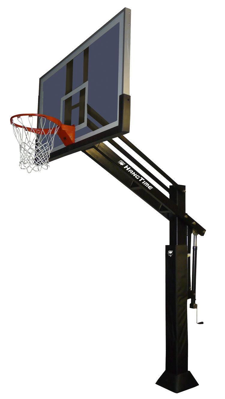 HangTime 6" Adjustable Height Basketball Systems - bisoninc