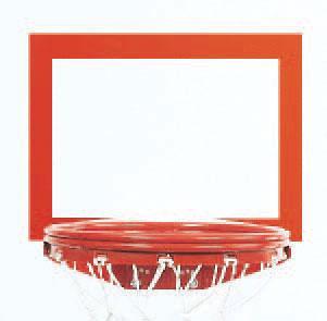 Orange Replacement Backboard Shooters Square
