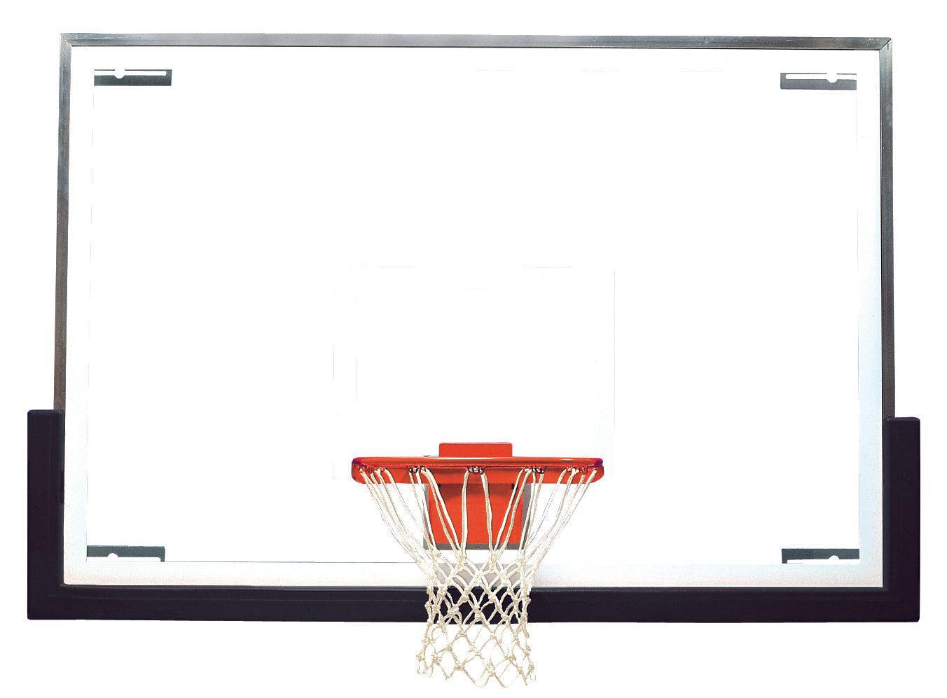 48" x 72" Tall Glass Competition Backboard - bisoninc