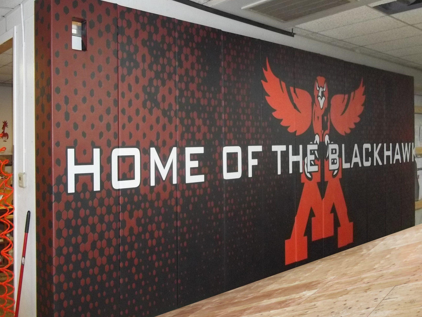 Firewall™ Custom Graphic Indoor Wall Padding - bisoninc