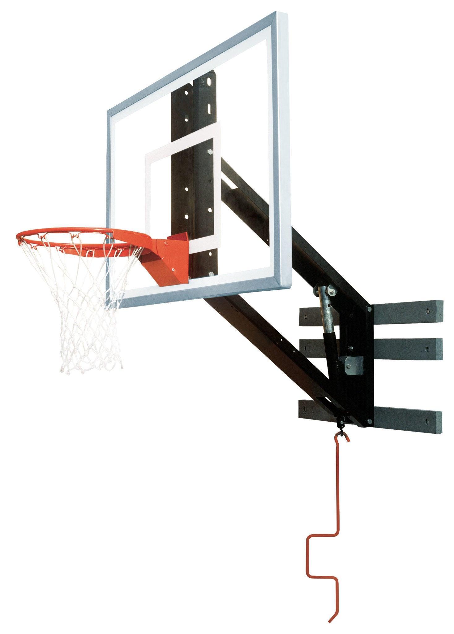 Zip Crank Adjustable Glass Basketball Shooting Station