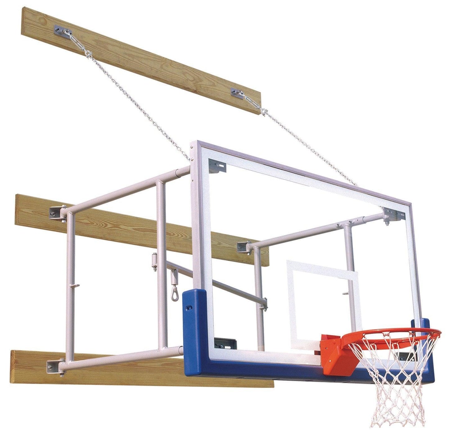 4'-6' Side Fold Competition Basketball Package - bisoninc