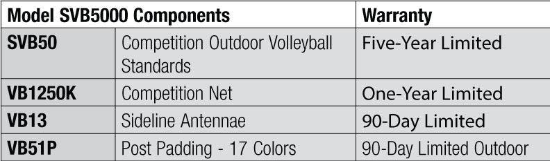 28' Official Beach Volleyball Net - bisoninc