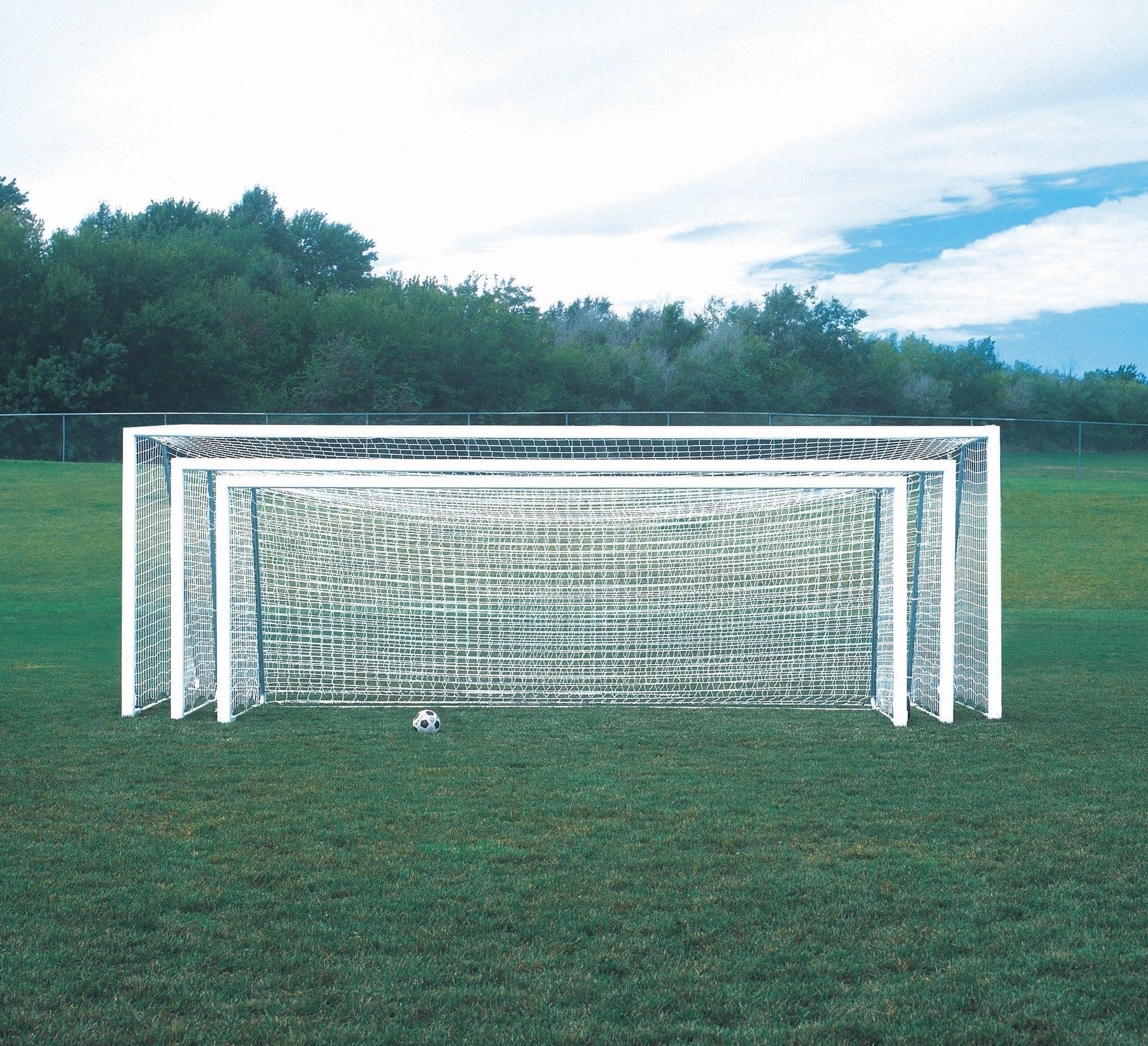 4" Square No-Tip Soccer Goal Packages - bisoninc
