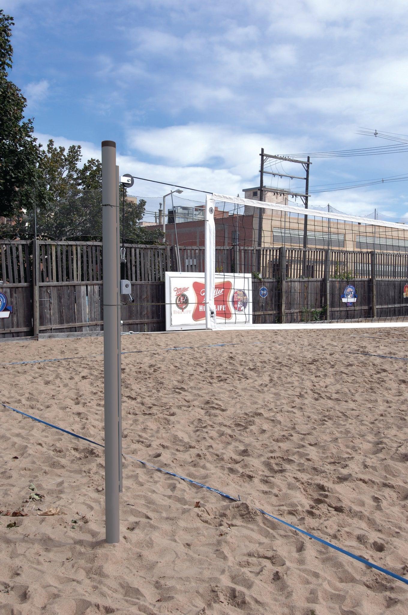 Match Point Recreational Outdoor Volleyball System without Padding - bisoninc