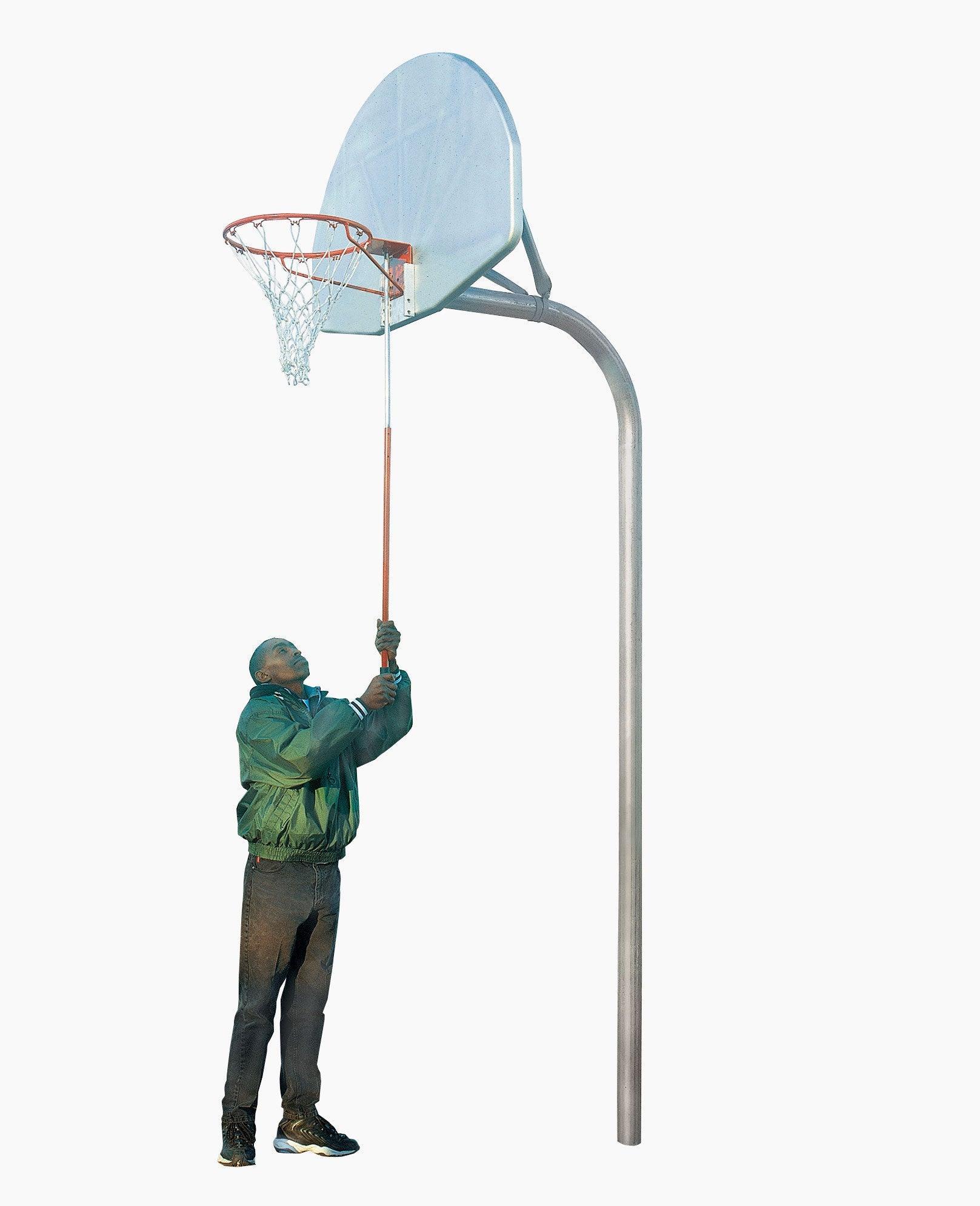 Removable Basketball Goal & Bracket Package
