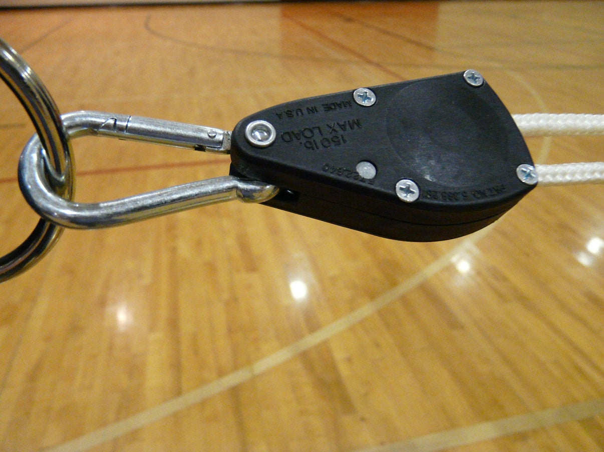 Replacement bottom rope ratchet for bison volleyball nets bisoninc