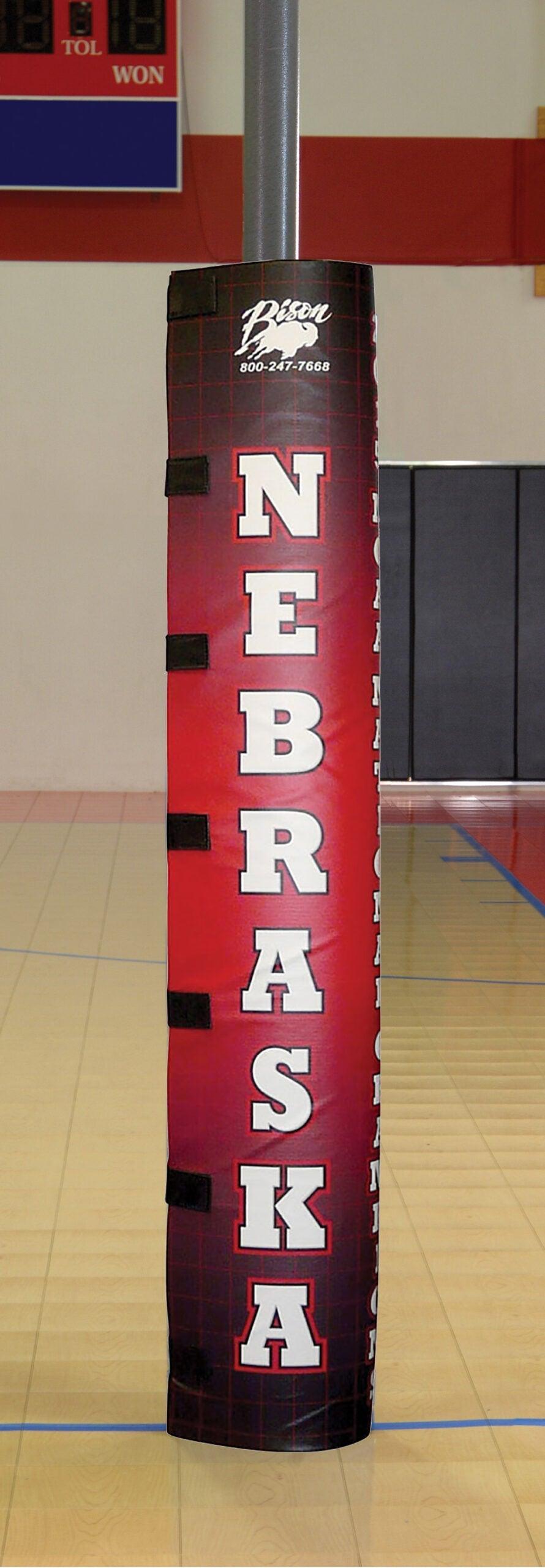 Full-Color Graphic Volleyball Post Padding - bisoninc