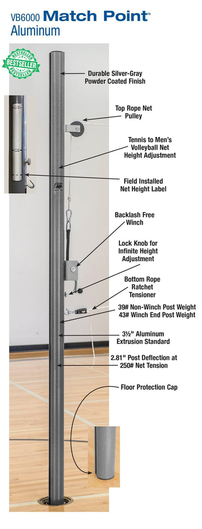 Match Point Aluminum System without Padding - bisoninc