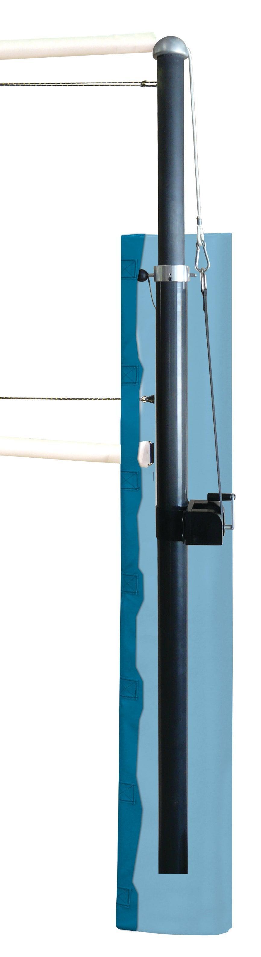 CarbonLite Composite Volleyball Double Court System without Sockets - bisoninc