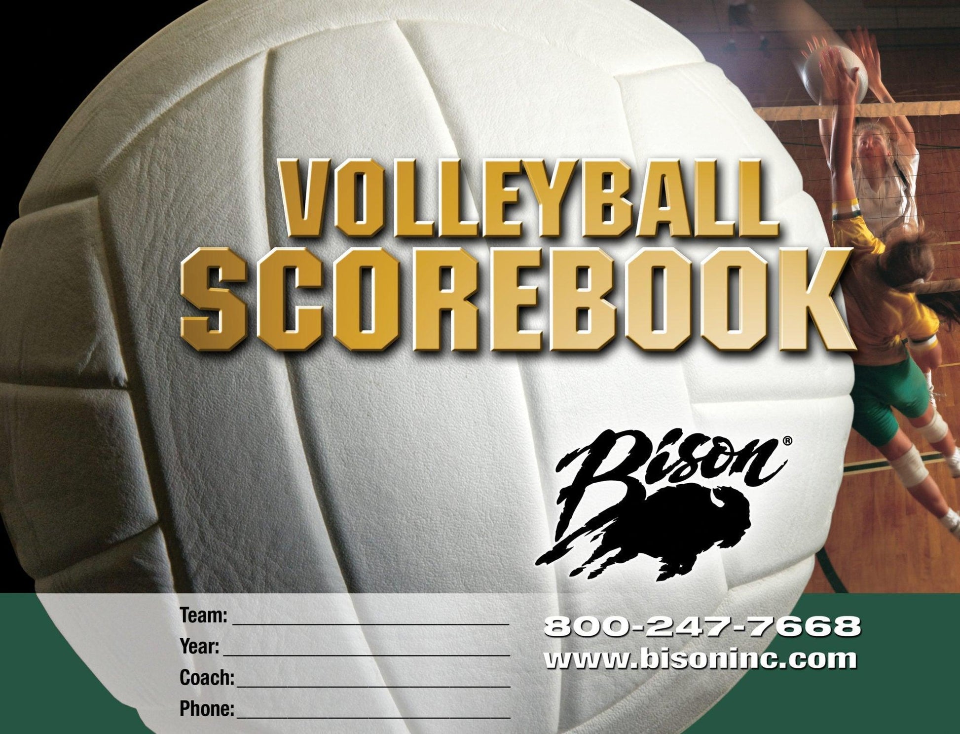 Bison Volleyball Team Scorebook - bisoninc