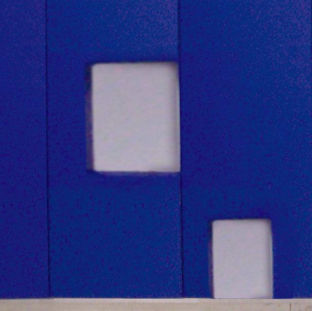 Protector™ solid color flange mount wall padding 2′ x 6′ panel – bisoninc
