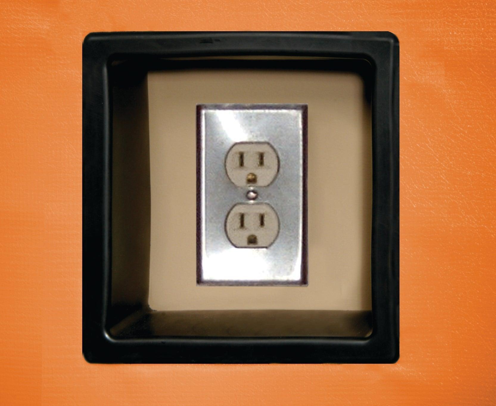 Factory Installed Outlet Cutout - bisoninc